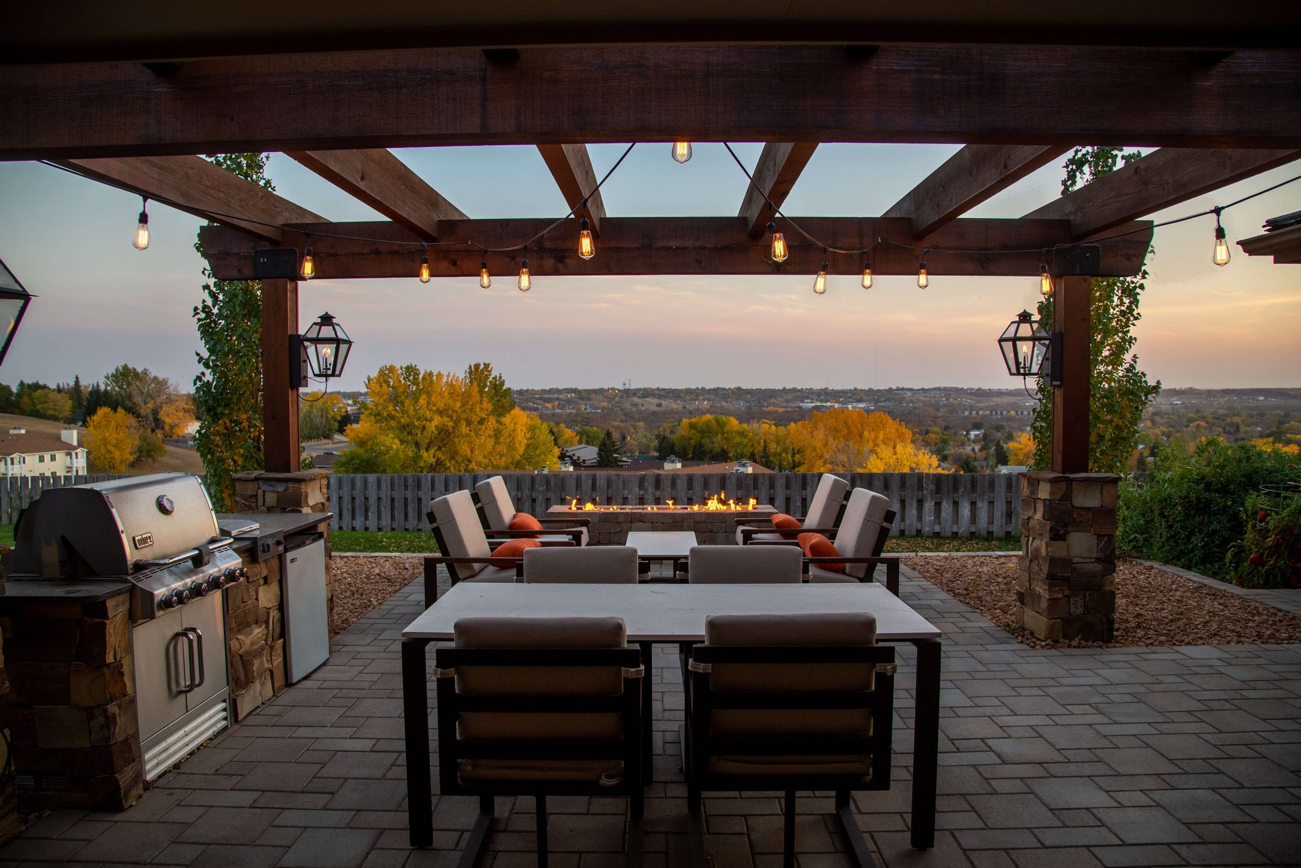 Terrasse-Grillecke